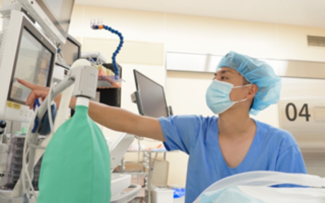 7:30 麻酔器点検